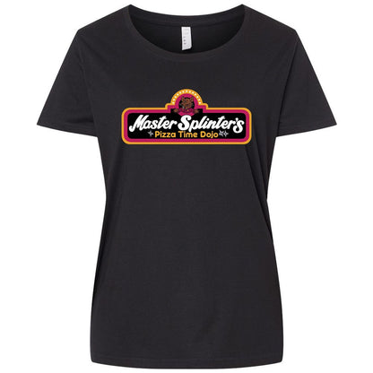 Ladies Curvy Jersey - T63MDRUQ - Blended Black - 1