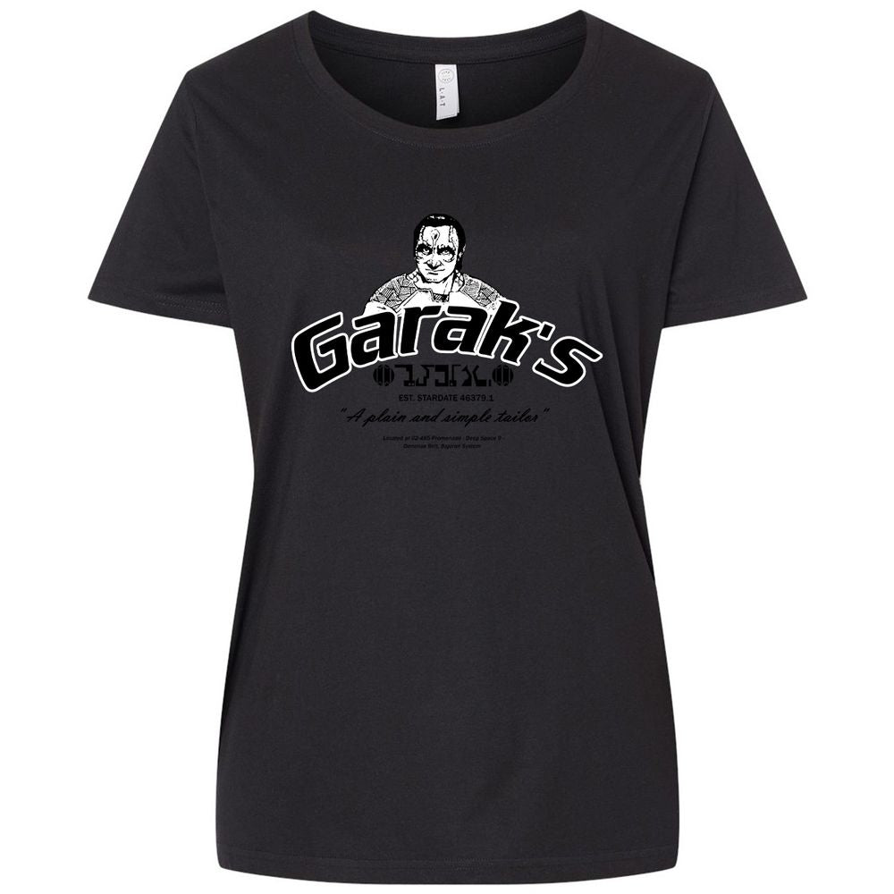 Ladies Curvy Jersey - 5LV95UNS - Blended Black - 1