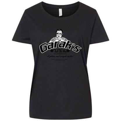 Ladies Curvy Jersey - 5LV95UNS - Blended Black - 1