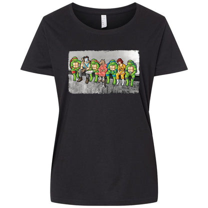 Ladies Curvy Jersey - NWA4XZVE - Blended Black - 1