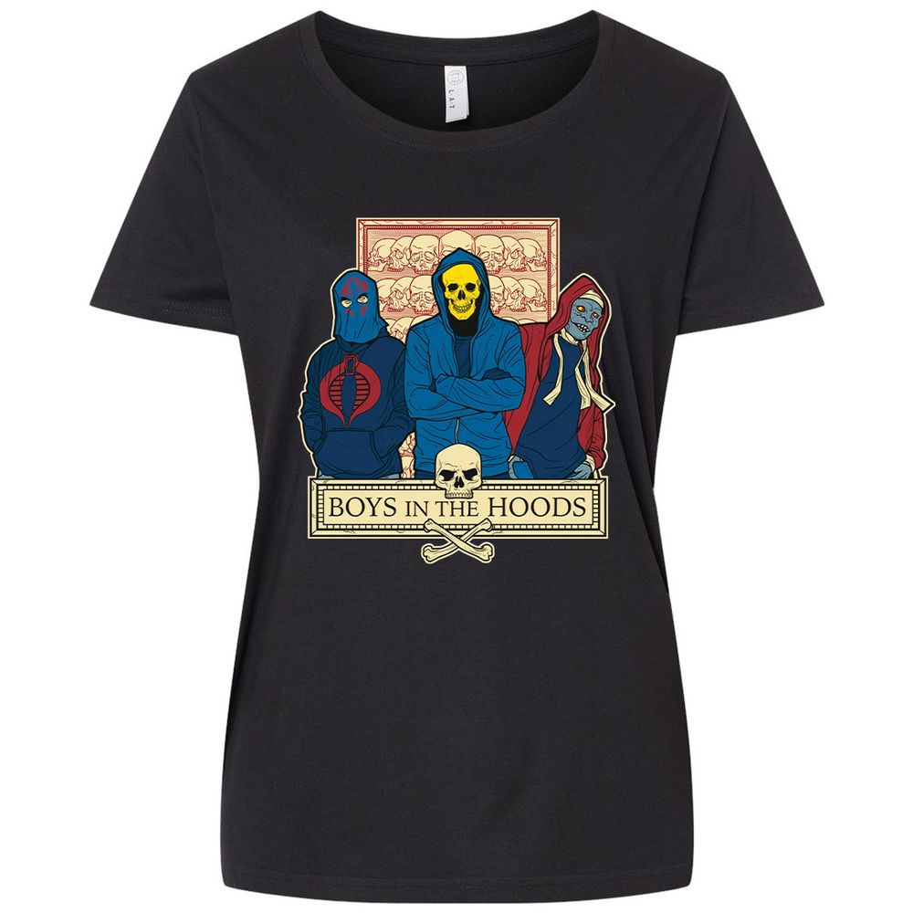 Ladies Curvy Jersey - RLFJTKRT - Blended Black - 1