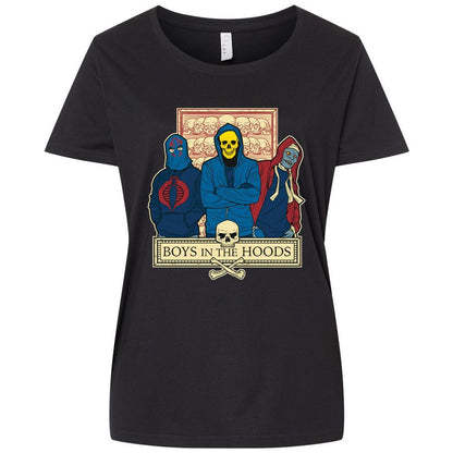 Ladies Curvy Jersey - RLFJTKRT - Blended Black - 1