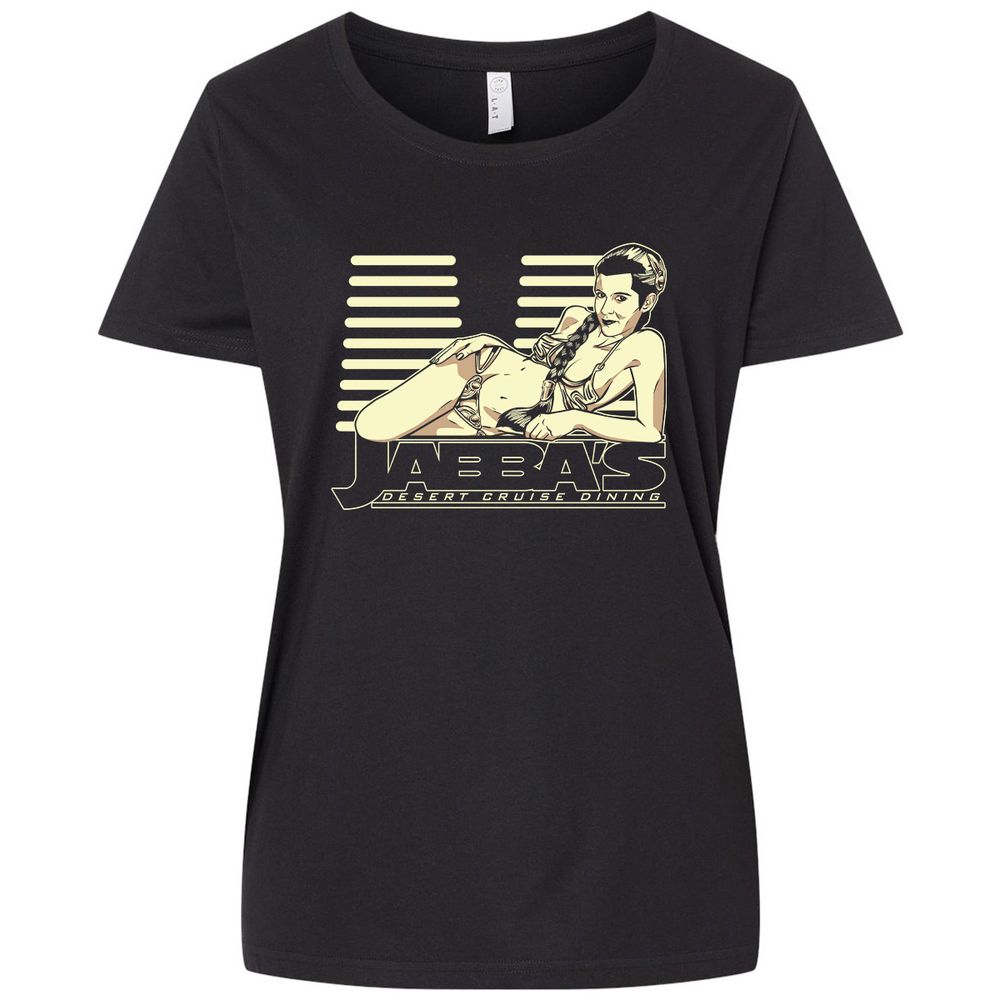 Ladies Curvy Jersey - DM8WBZ5E - Blended Black - 1