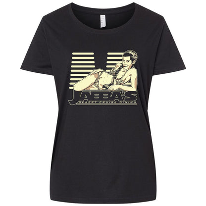 Ladies Curvy Jersey - DM8WBZ5E - Blended Black - 1