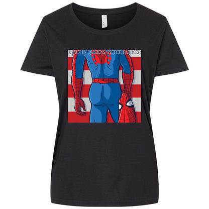 Ladies Curvy Jersey - 67STEBV3 - Blended Black - 1