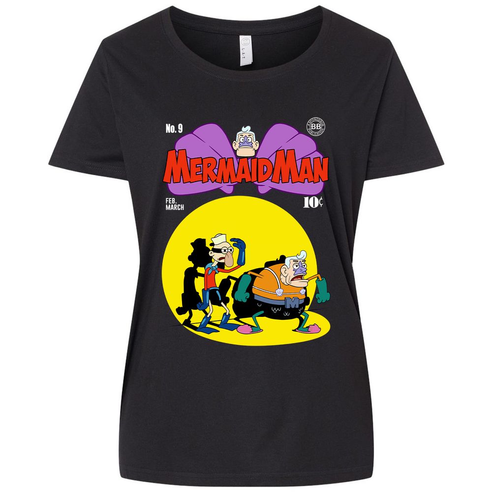 Ladies Curvy Jersey - XRC195KD - Blended Black - 1