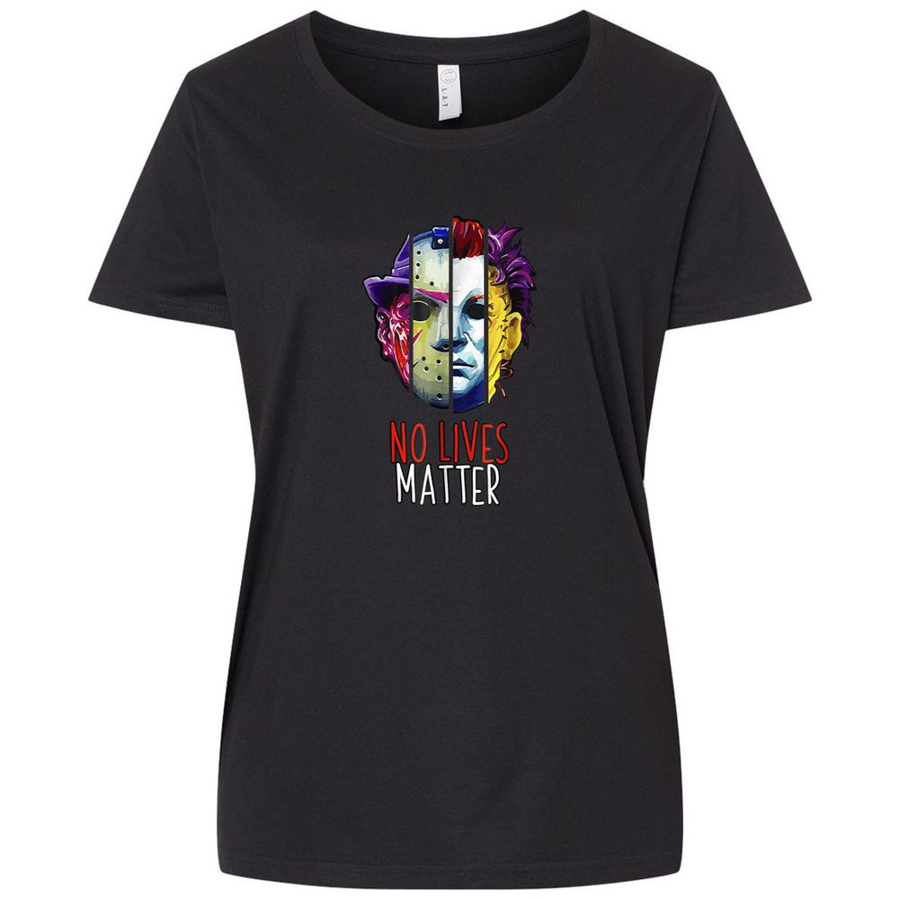 Ladies Curvy Jersey - MLVW38TJ - Blended Black - 1