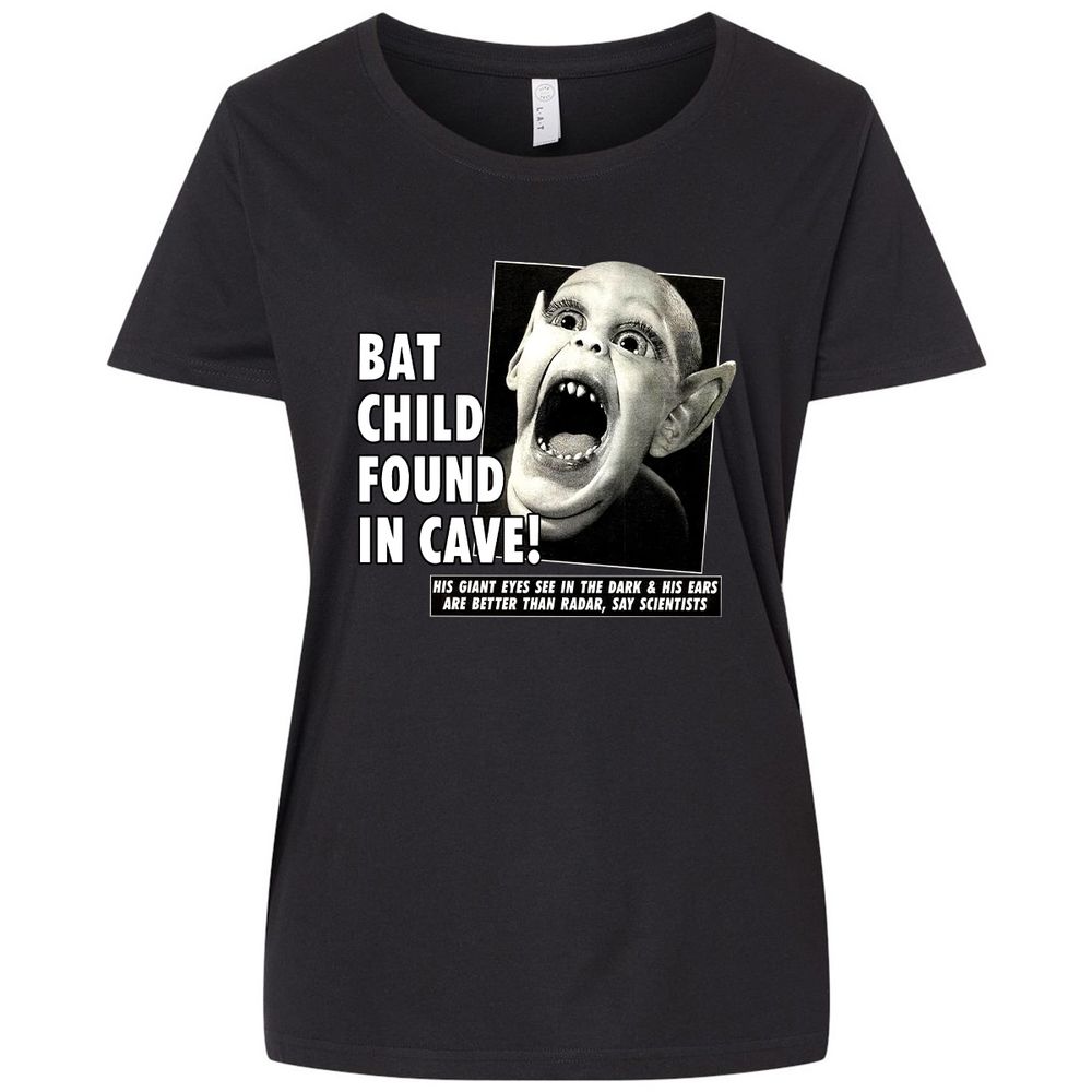 Ladies Curvy Jersey - Q59ZWBHL - Blended Black - 1