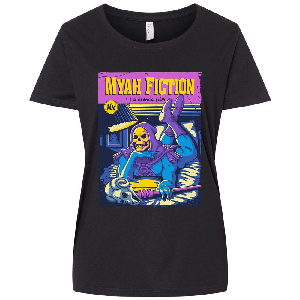 Ladies Curvy Jersey - GJJNG9C7 - Blended Black - 1