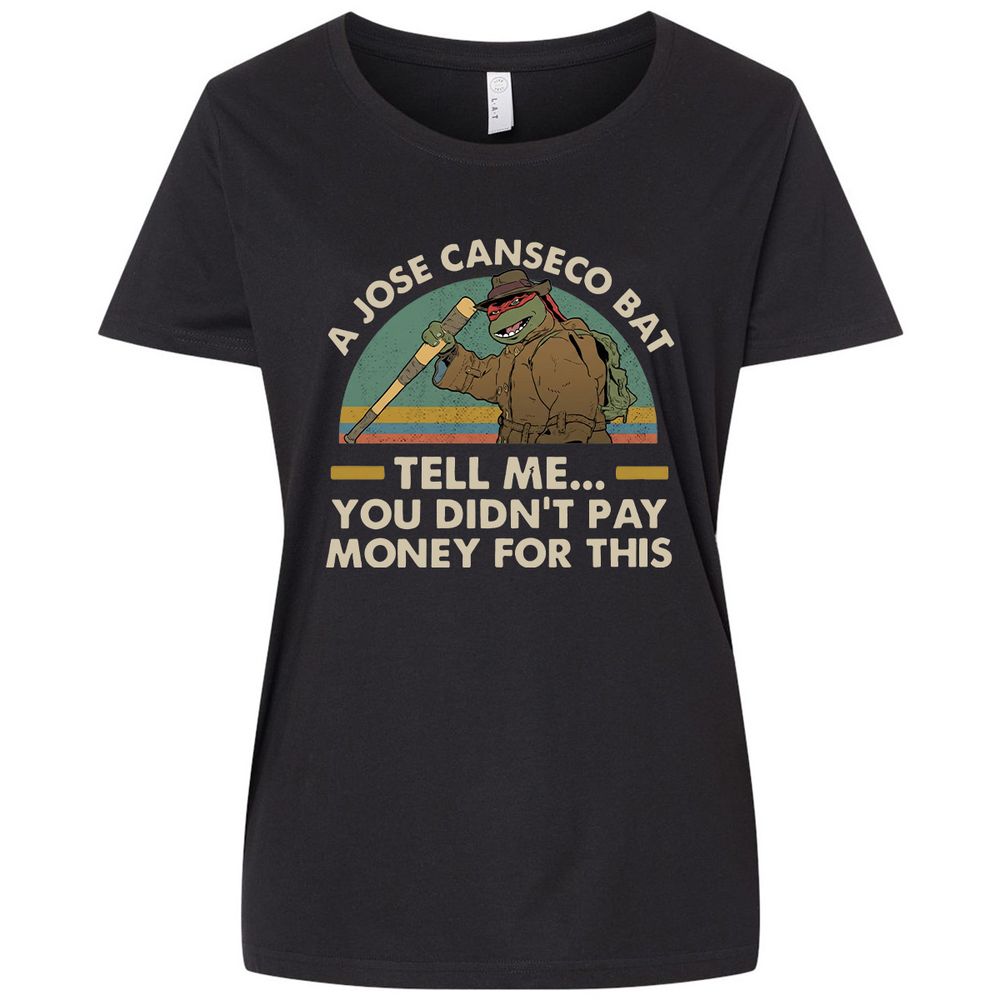 Ladies Curvy Jersey - 27P7LU4U - Blended Black - 1