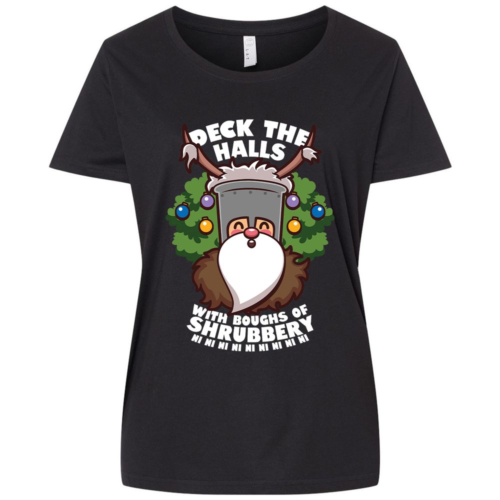 Ladies Curvy Jersey - 353DYJ2V - Blended Black - 1