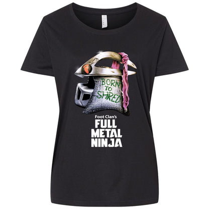 Ladies Curvy Jersey - QNVKTNTC - Blended Black - 1