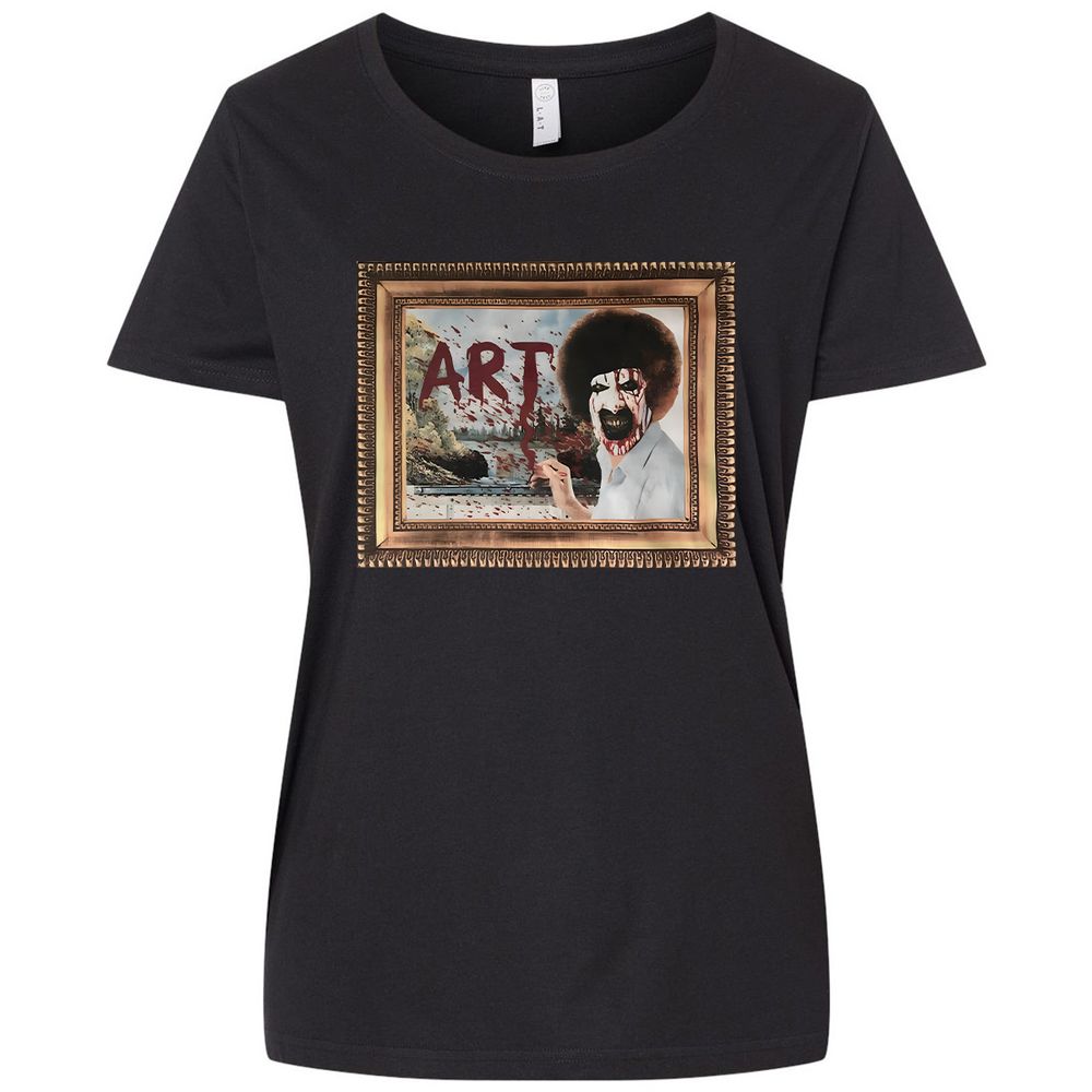 Ladies Curvy Jersey - V2K6S6A2 - Blended Black - 1