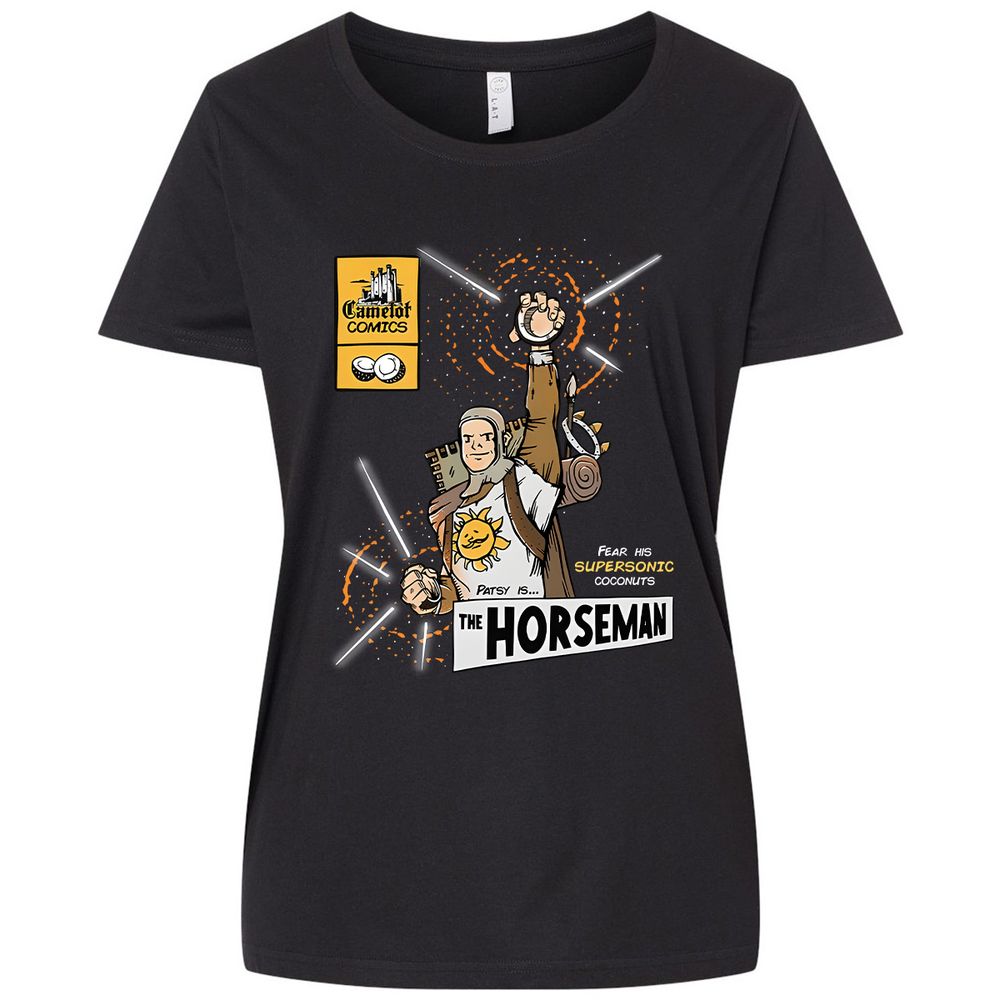 Ladies Curvy Jersey - X4V3XA48 - Blended Black - 1