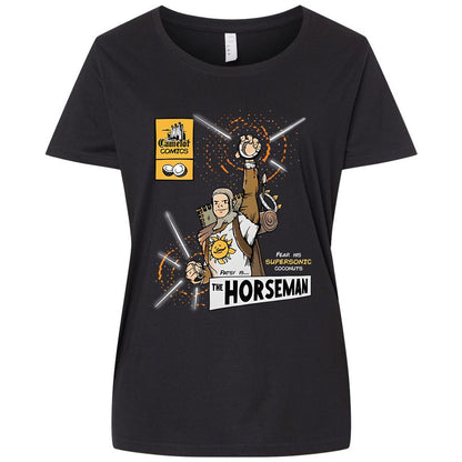 Ladies Curvy Jersey - X4V3XA48 - Blended Black - 1