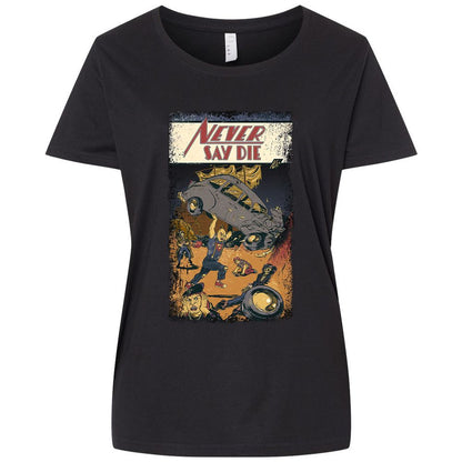 Ladies Curvy Jersey - 78BJQ1LM - Blended Black - 1