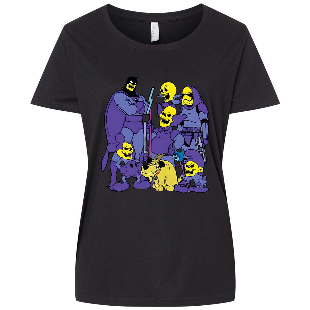 Ladies Curvy Jersey - FDDQD3QQ - Blended Black - 1