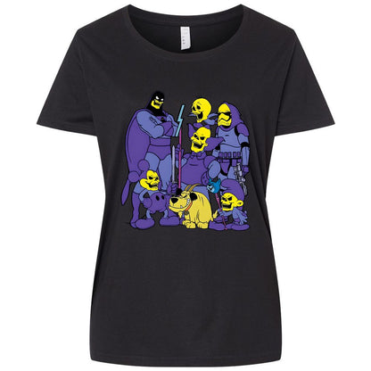 Ladies Curvy Jersey - FDDQD3QQ - Blended Black - 1