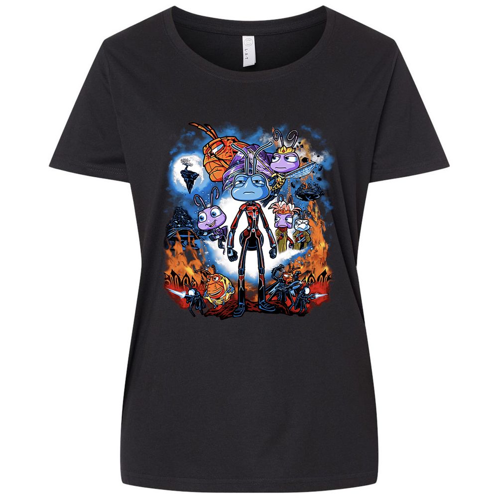 Ladies Curvy Jersey - FHPCMW5B - Blended Black - 1