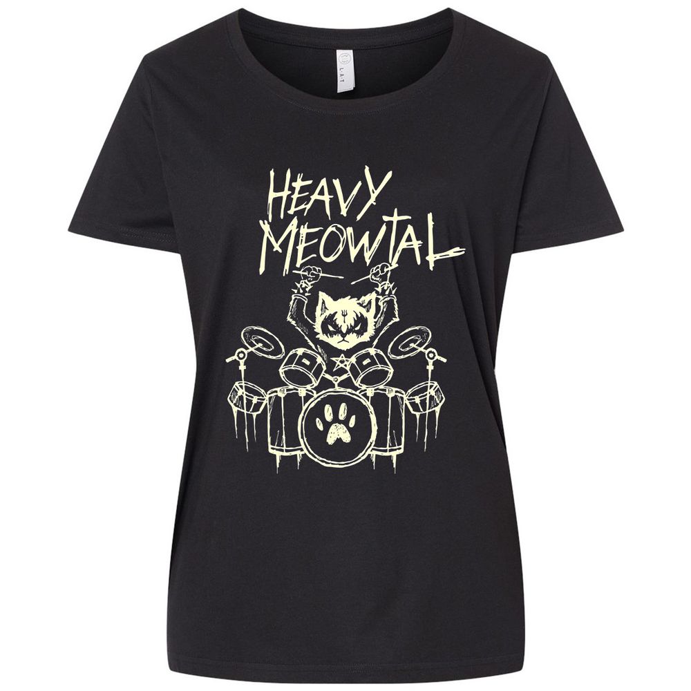 Ladies Curvy Jersey - XNJP1VK8 - Blended Black - 1