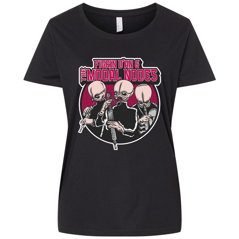 Ladies Curvy Jersey - URLW9C1K - Blended Black - 1