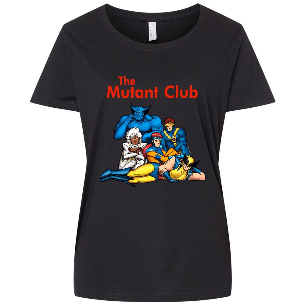 Ladies Curvy Jersey - ZPA72LQC - Blended Black - 1