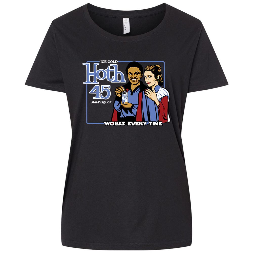 Ladies Curvy Jersey - TVB58VYH - Blended Black - 1