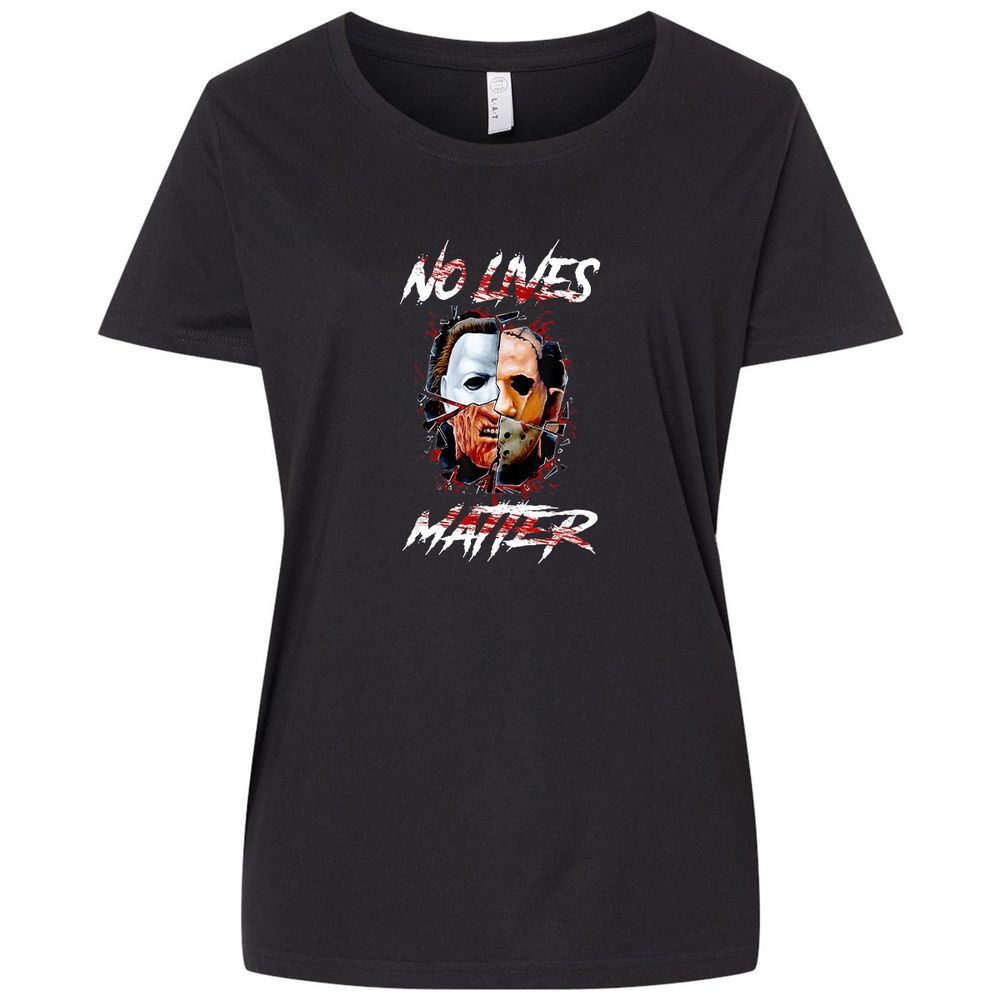 Ladies Curvy Jersey - MA6LUEA6 - Blended Black - 1