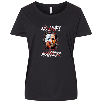 Ladies Curvy Jersey - MA6LUEA6 - Blended Black - 1