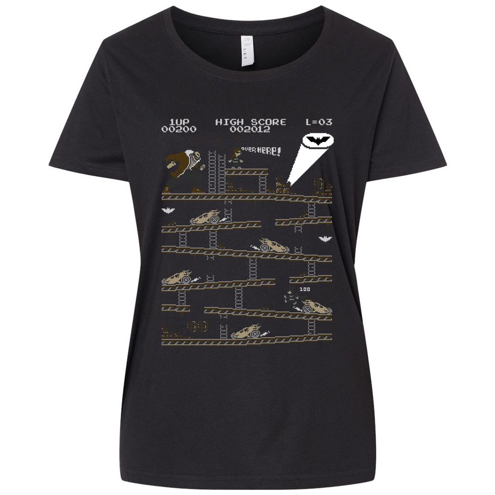 Ladies Curvy Jersey - YWWLQHVG - Blended Black - 1