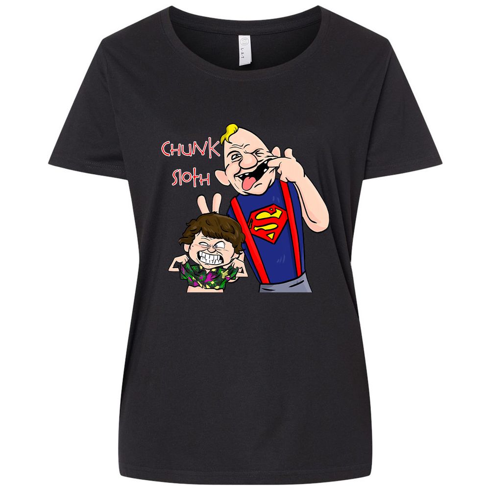 Ladies Curvy Jersey - XF32D3AX - Blended Black - 1