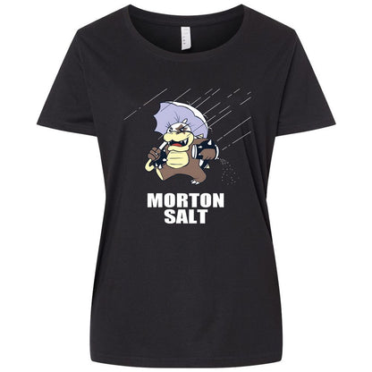 Ladies Curvy Jersey - 9F95RC3U - Blended Black - 1