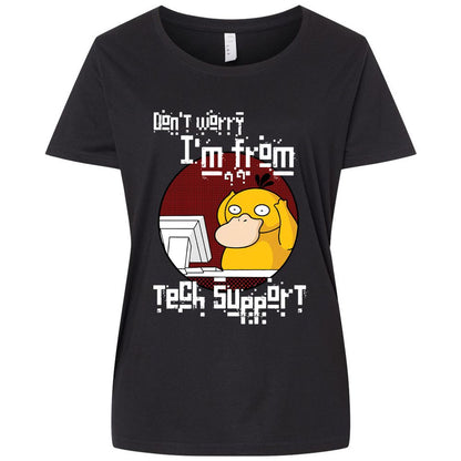 Ladies Curvy Jersey - LPTPRMV2 - Blended Black - 1