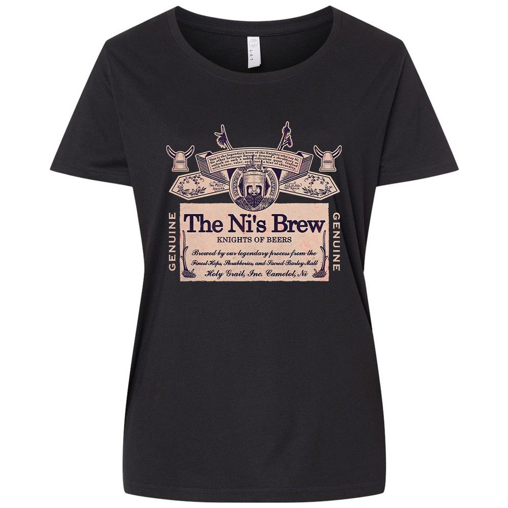 Ladies Curvy Jersey - B4LUTUXN - Blended Black - 1