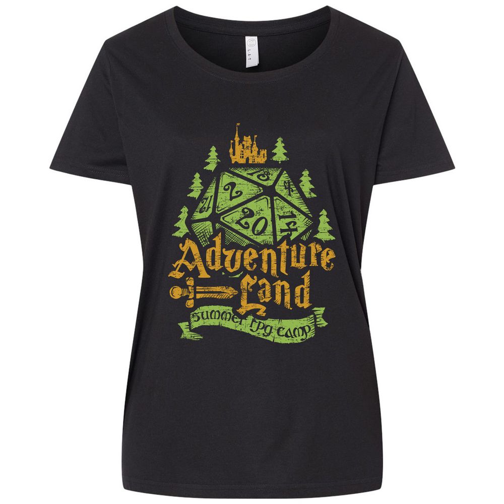 Ladies Curvy Jersey - 1M32Q12F - Blended Black - 1