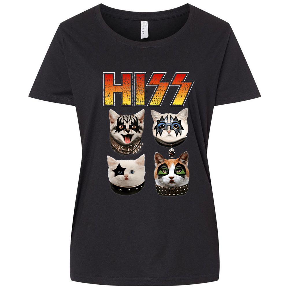 Ladies Curvy Jersey - AS8JSHQR - Blended Black - 1