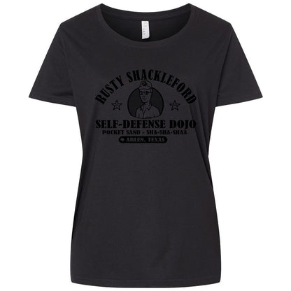 Ladies Curvy Jersey - SR5KKRDQ - Blended Black - 1