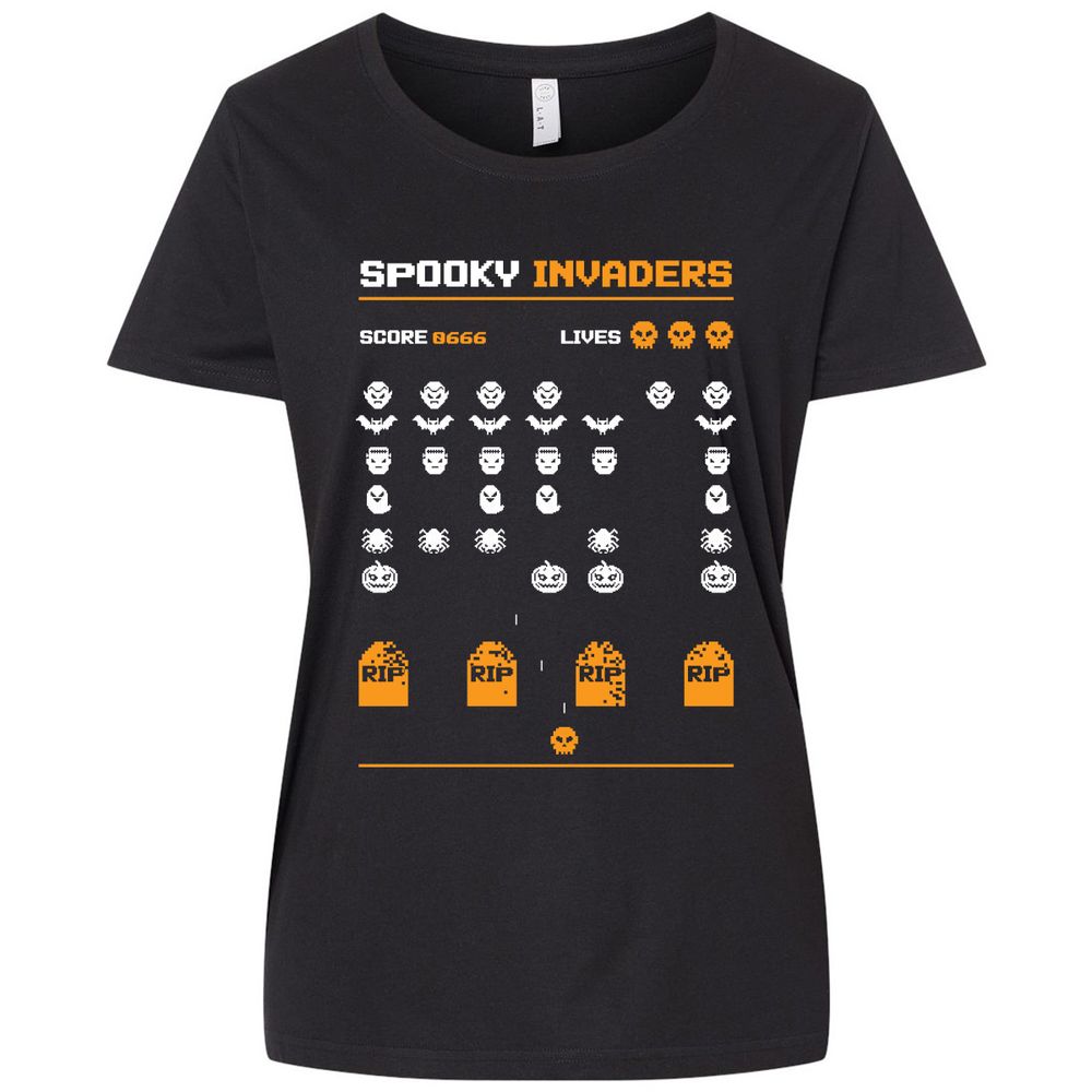 Ladies Curvy Jersey - LQJCWNRS - Blended Black - 1