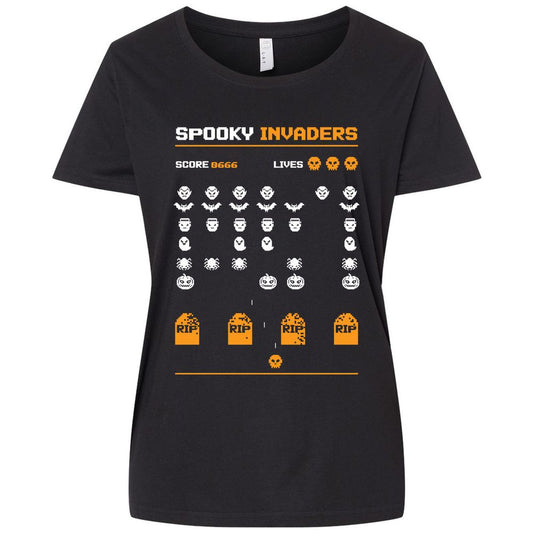 Ladies Curvy Jersey - LQJCWNRS - Blended Black - 1