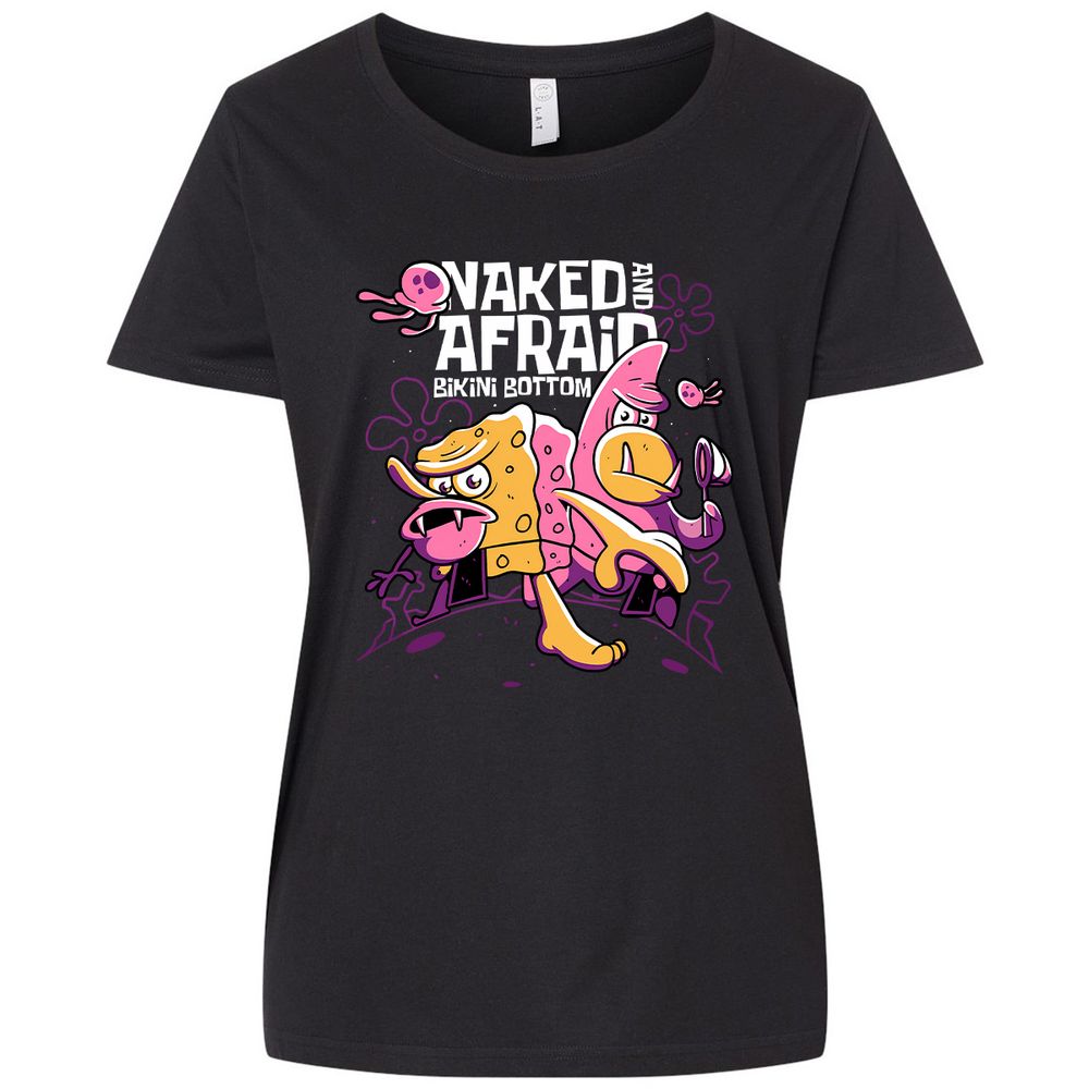 Ladies Curvy Jersey - Q1RZD6VT - Blended Black - 1