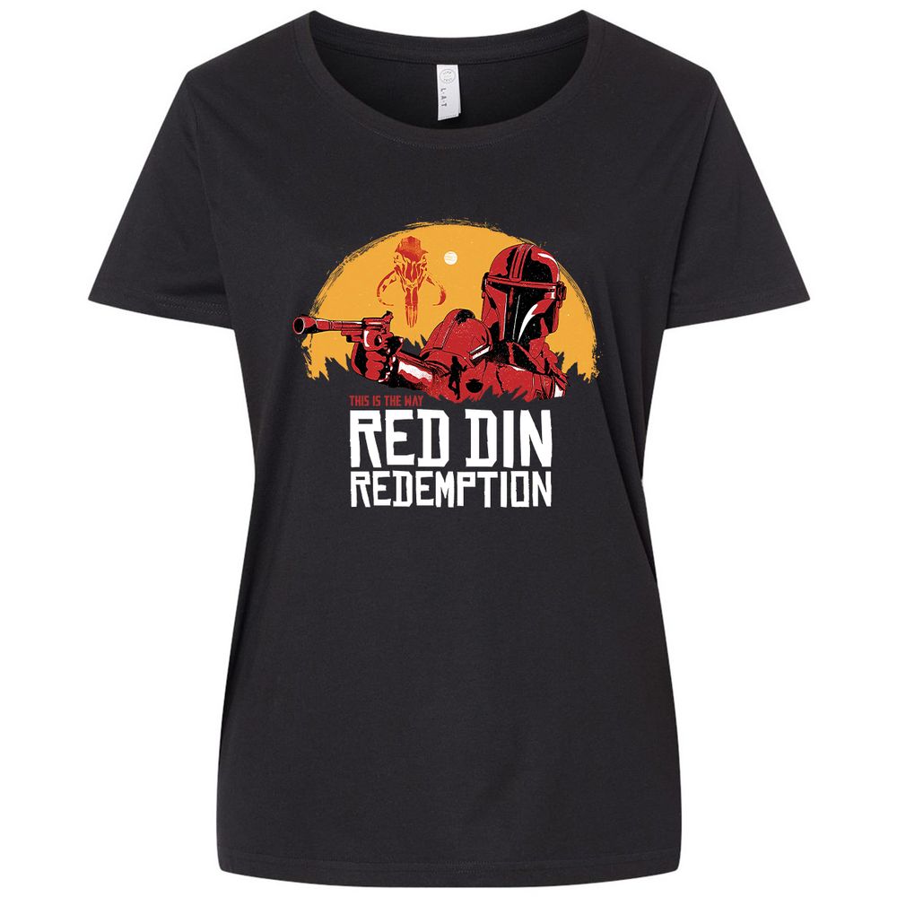 Ladies Curvy Jersey - RZECS984 - Blended Black - 1