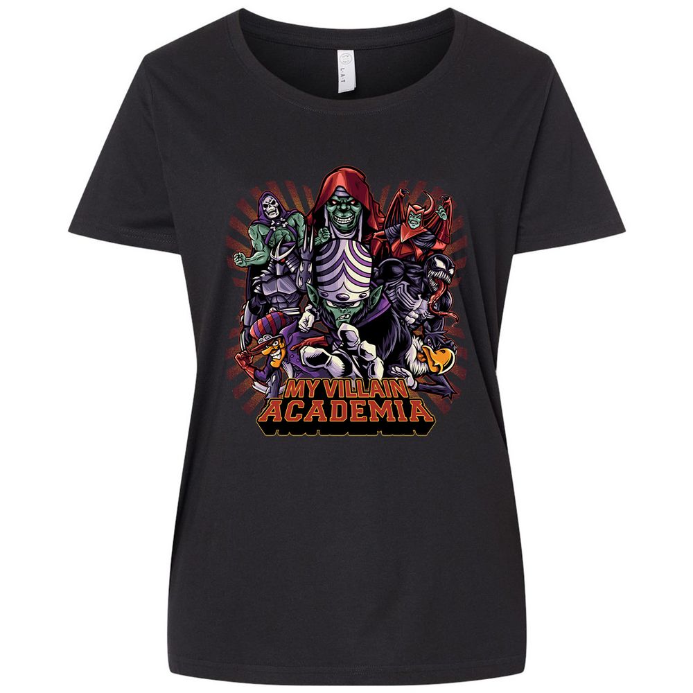 Ladies Curvy Jersey - ZM1LFW9Y - Blended Black - 1