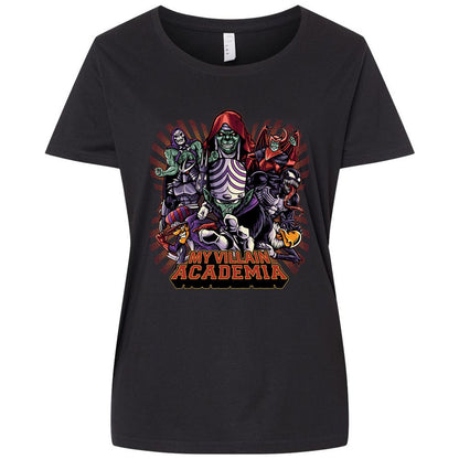 Ladies Curvy Jersey - ZM1LFW9Y - Blended Black - 1