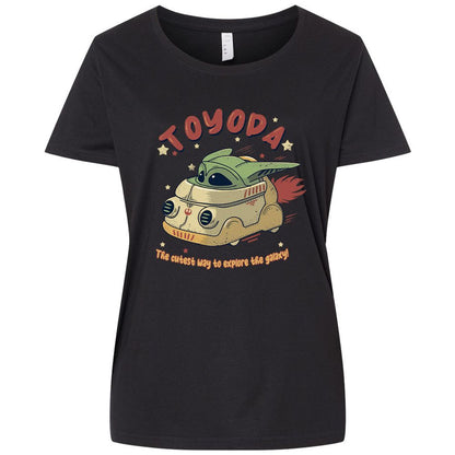 Ladies Curvy Jersey - F32H4Y8R - Blended Black - 1