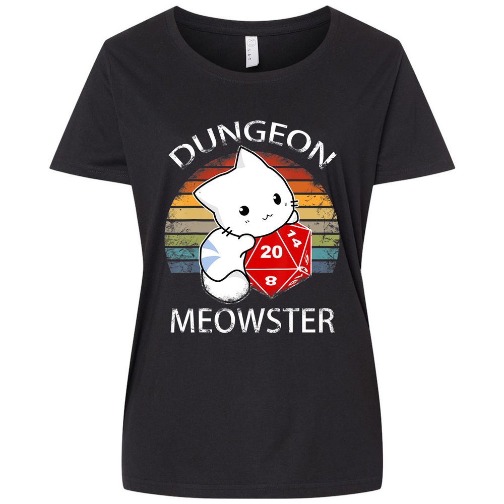 Ladies Curvy Jersey - V7MLGUN9 - Blended Black - 1