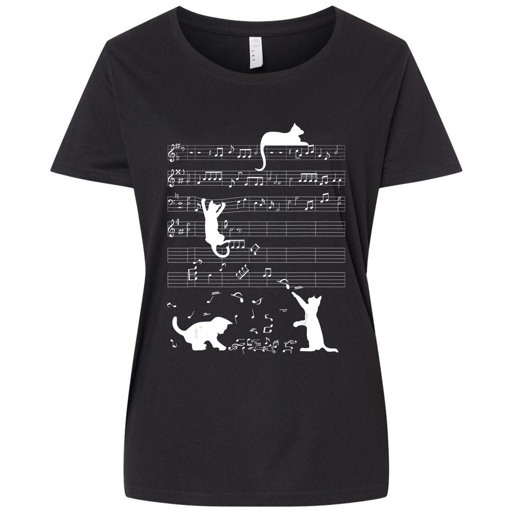 Ladies Curvy Jersey - RC1A36DG - Blended Black - 1