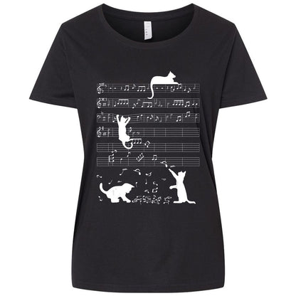 Ladies Curvy Jersey - RC1A36DG - Blended Black - 1