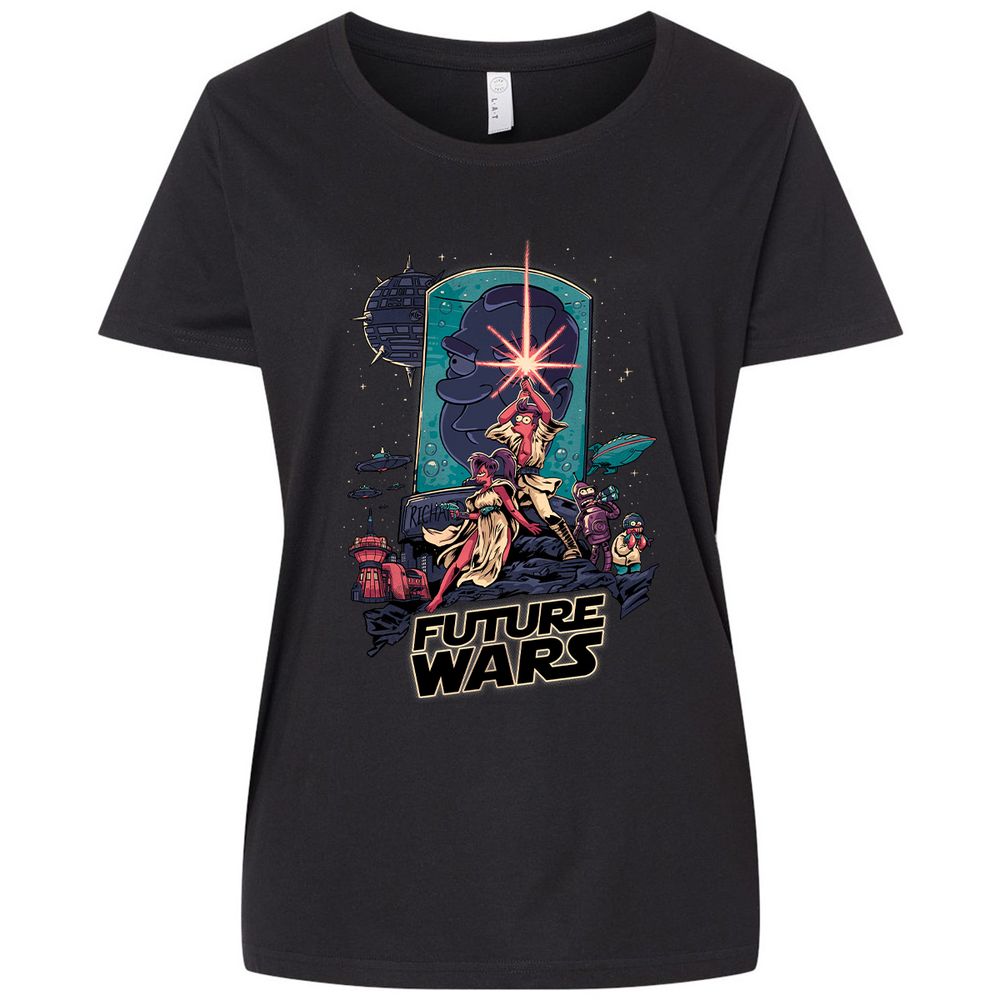 Ladies Curvy Jersey - CWDC3WV6 - Blended Black - 1