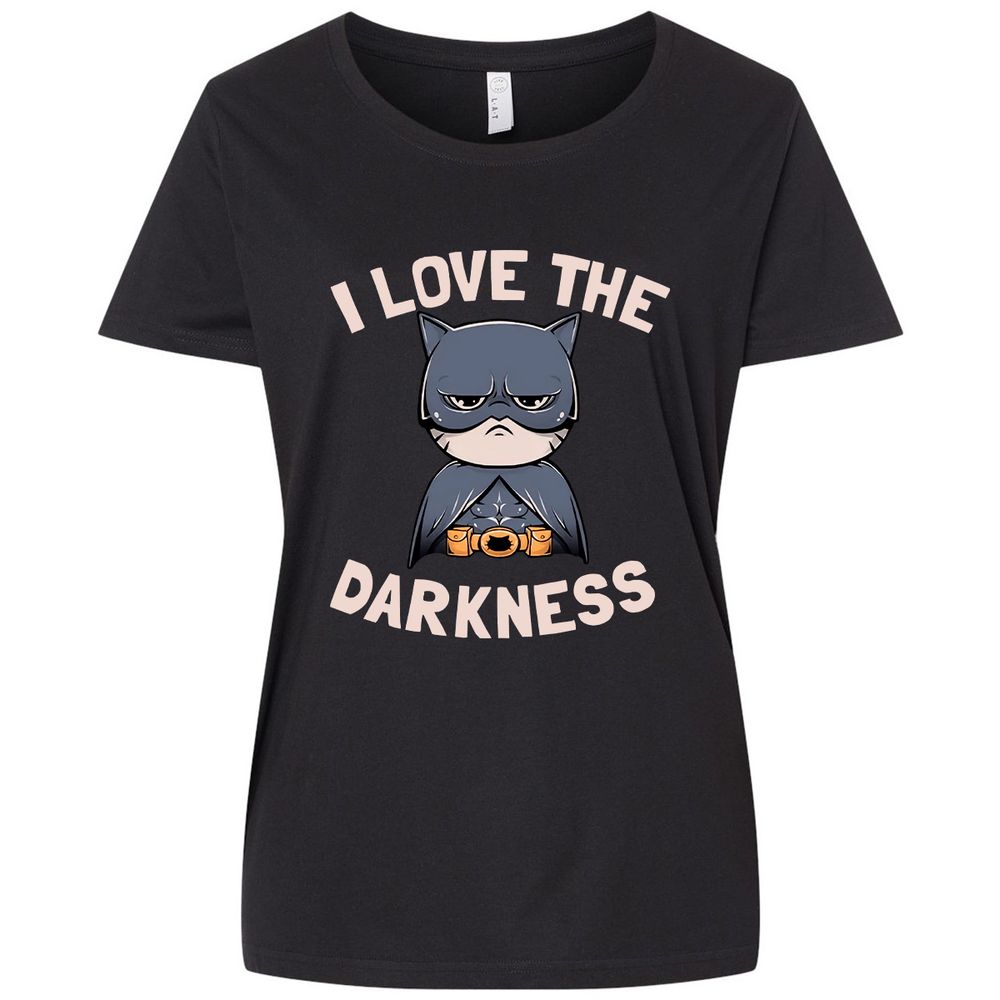 Ladies Curvy Jersey - 41PF4QHN - Blended Black - 1