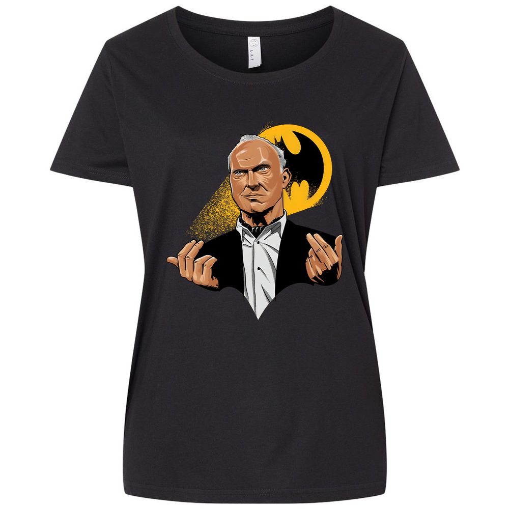 Ladies Curvy Jersey - LF1B7QU3 - Blended Black - 1